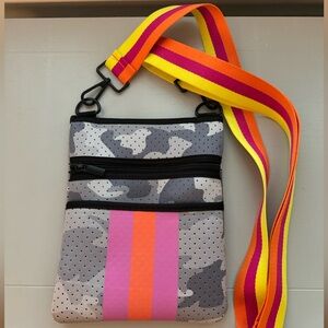 Women’s crossbody neoprene bag